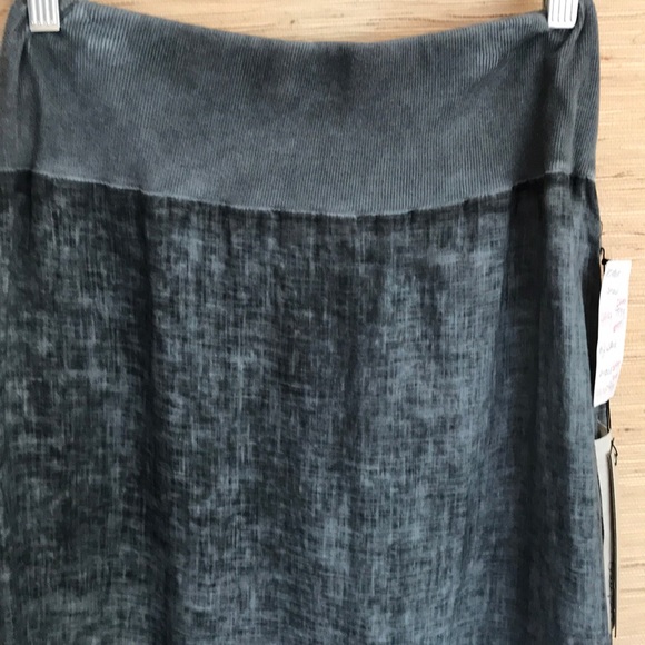 Beau Jours linen cotton blend skirt NWT - Picture 2 of 6